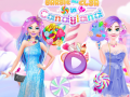 Trò chơi Barbie và Elsa trong Vương quốc Kẹo trực tuyến