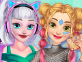 Trò chơi Thời Trang Tương Lai của Elsa và Rapunzel trực tuyến