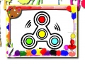 Trò chơi Sách tô màu Fidget Spinner trực tuyến