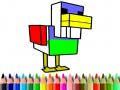 Trò chơi Trở lại trường học: Monster Craft Tô màu trực tuyến