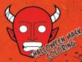 Trò chơi Sách tô màu mặt nạ Halloween trực tuyến