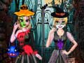 Trò chơi Đầm Halloween cho chị em trực tuyến