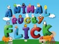 Trò chơi Những động vật Rugby Flick trực tuyến