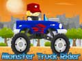 Trò chơi Người lái xe Monster Truck trực tuyến