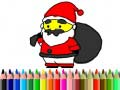 Trò chơi Trở lại trường: Tô màu Ông Già Noel trực tuyến