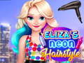 Trò chơi Kiểu Tóc Neon của Eliza trực tuyến