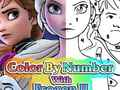 Trò chơi Tô Màu Theo Số với Frozen II trực tuyến