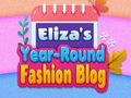 Trò chơi Blog Thời Trang Xuyên Suốt Năm Của Eliza trực tuyến