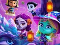 Trò chơi Câu Đố Halloween Quái Vật Siêu trực tuyến