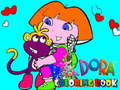 Trò chơi Sách tô màu: Trở lại trường cùng Dora trực tuyến