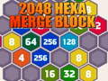 Trò chơi 2048 Khối Hợp Nhất Hexa trực tuyến