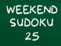 Trò chơi Sudoku Cuối Tuần 25 trực tuyến
