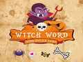 Trò chơi Trò Chơi Ghép Chữ Phù Thủy Halloween trực tuyến