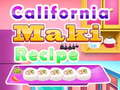 Trò chơi Công thức Maki California trực tuyến