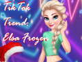 Trò chơi Xu hướng TikTok: Elsa Băng trực tuyến