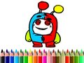 Trò chơi Trở lại trường: Sách tô màu OddBods trực tuyến
