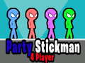 Trò chơi Tiệc Stickman 4 Người Chơi trực tuyến