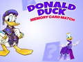 Trò chơi Trò chơi ghép thẻ nhớ Donald Duck trực tuyến