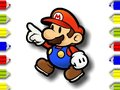 Trò chơi Trở lại trường: Tô màu Mario trực tuyến