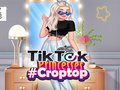 Trò chơi Công Chúa TikTok#Áo Crop trực tuyến