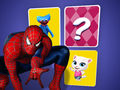 Trò chơi Trò chơi ghép thẻ nhớ Spiderman trực tuyến
