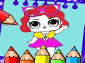 Trò chơi Sách tô màu búp bê trực tuyến