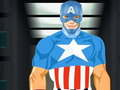 Trò chơi Làm đẹp Captain America trực tuyến