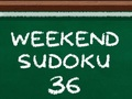 Trò chơi Sudoku Cuối Tuần 36 trực tuyến