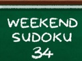 Trò chơi Sudoku Cuối Tuần 34 trực tuyến