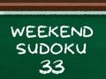 Trò chơi Sudoku Cuối Tuần 33 trực tuyến