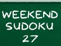 Trò chơi Sudoku Cuối Tuần 27 trực tuyến