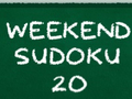 Trò chơi Sudoku Cuối Tuần 20 trực tuyến