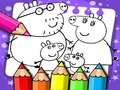Trò chơi Sách tô màu Peppa Pig trực tuyến