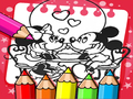 Trò chơi Sách Tô Màu Mickey Mouse trực tuyến