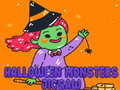 Trò chơi Ghép Hình Quái Vật Halloween trực tuyến