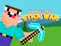 Trò chơi Noob vs Pro Cuộc Chiến Gậy trực tuyến
