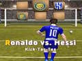 Trò chơi Messi vs Ronaldo Kick Tac Toe trực tuyến