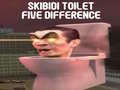 Trò chơi Skibidi Toilet Năm Sự Khác Biệt trực tuyến