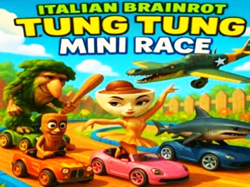 Trò chơi Ý BRAINROT TUNG TUNG MINI RACE trực tuyến