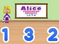 Trò chơi Thế Giới của Alice: Sắp Xếp Số trực tuyến