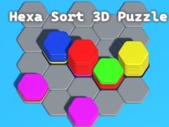 Trò chơi Câu đố Sắp xếp Hexa 3D trực tuyến