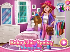 Trò chơi Mua sắm mùa xuân Boho Chic trực tuyến