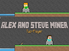 Trò chơi Alex và Steve: Thợ Mỏ Hai Người Chơi trực tuyến