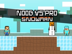 Trò chơi Noob vs Pro Người Tuyết trực tuyến