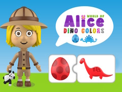 Trò chơi Thế Giới Màu Sắc Khủng Long Của Alice trực tuyến