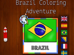 Trò chơi Cuộc Phiêu Lưu Tô Màu Brazil trực tuyến