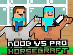 Trò chơi Noob vs Pro HorseCraft trực tuyến