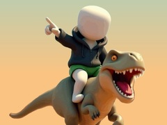 Trò chơi Stickman. Arena Khủng Long trực tuyến