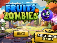 Trò chơi Trái cây chống lại Zombie trực tuyến