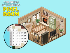 Trò chơi Tô màu theo số: Phòng Pixel trực tuyến
